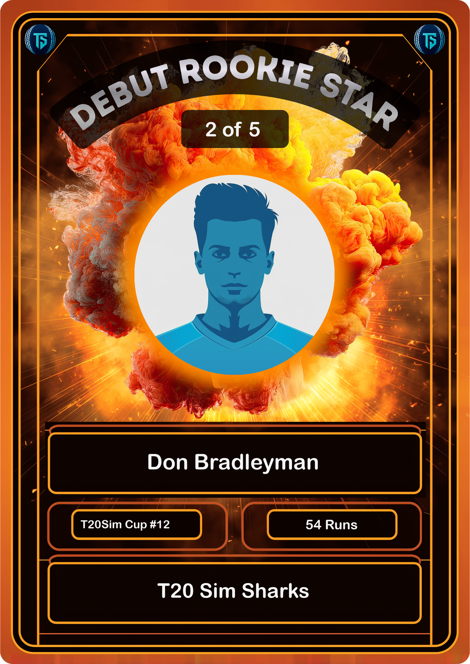 Debut Rookie Star Demo Card