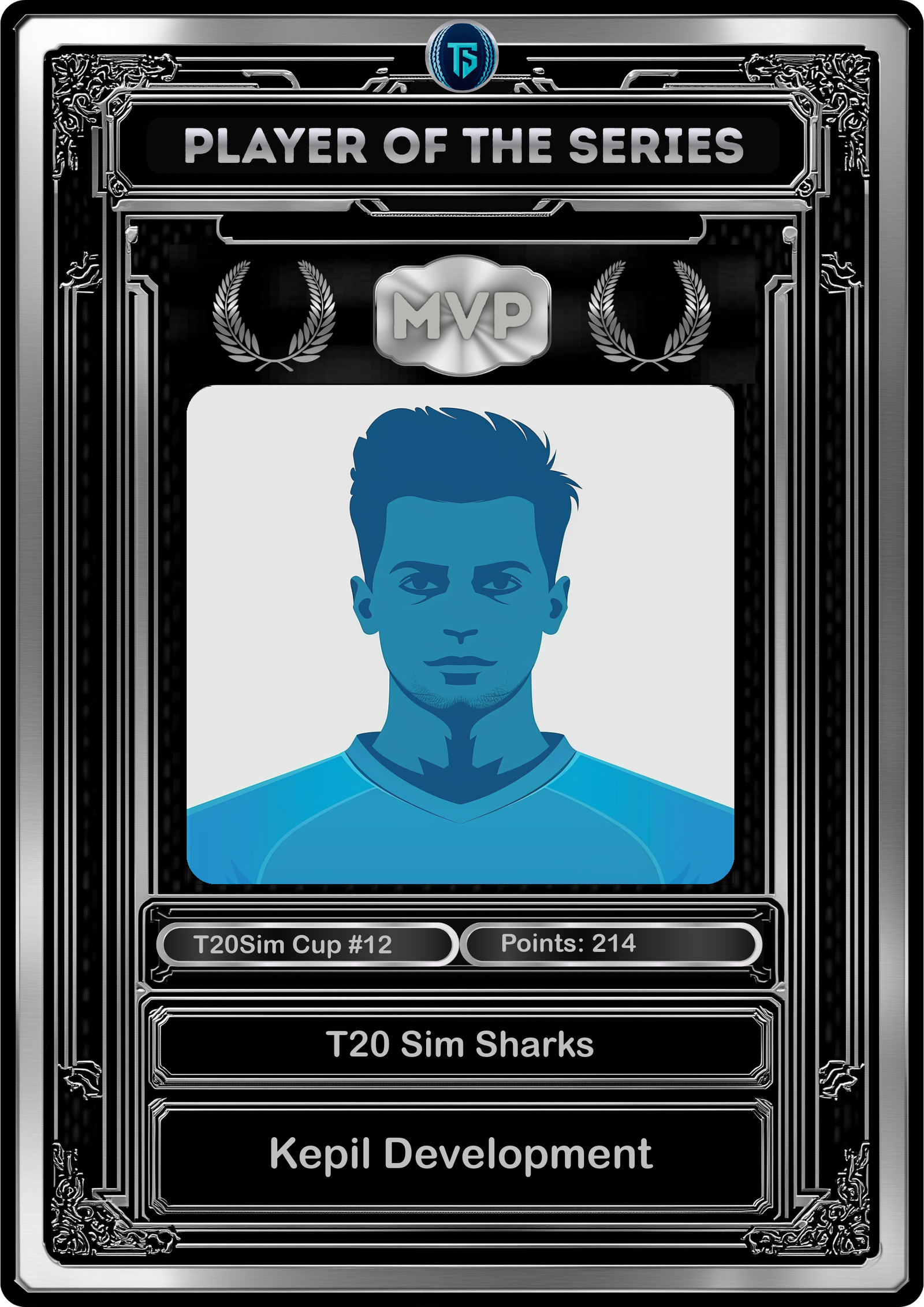 Player of the Series Demo Card